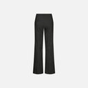 Vista trasera del pantalón FQISADORA negro y blanco de Freequent