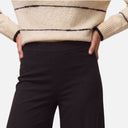 Pantalón ancho flluido negro - Systemaction