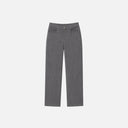 Pantalón recto de raya diplomática Jarman color gris para mujer