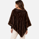 Poncho pelo con cuello - Martina K