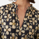 Vestido estampado floral - Orfeo